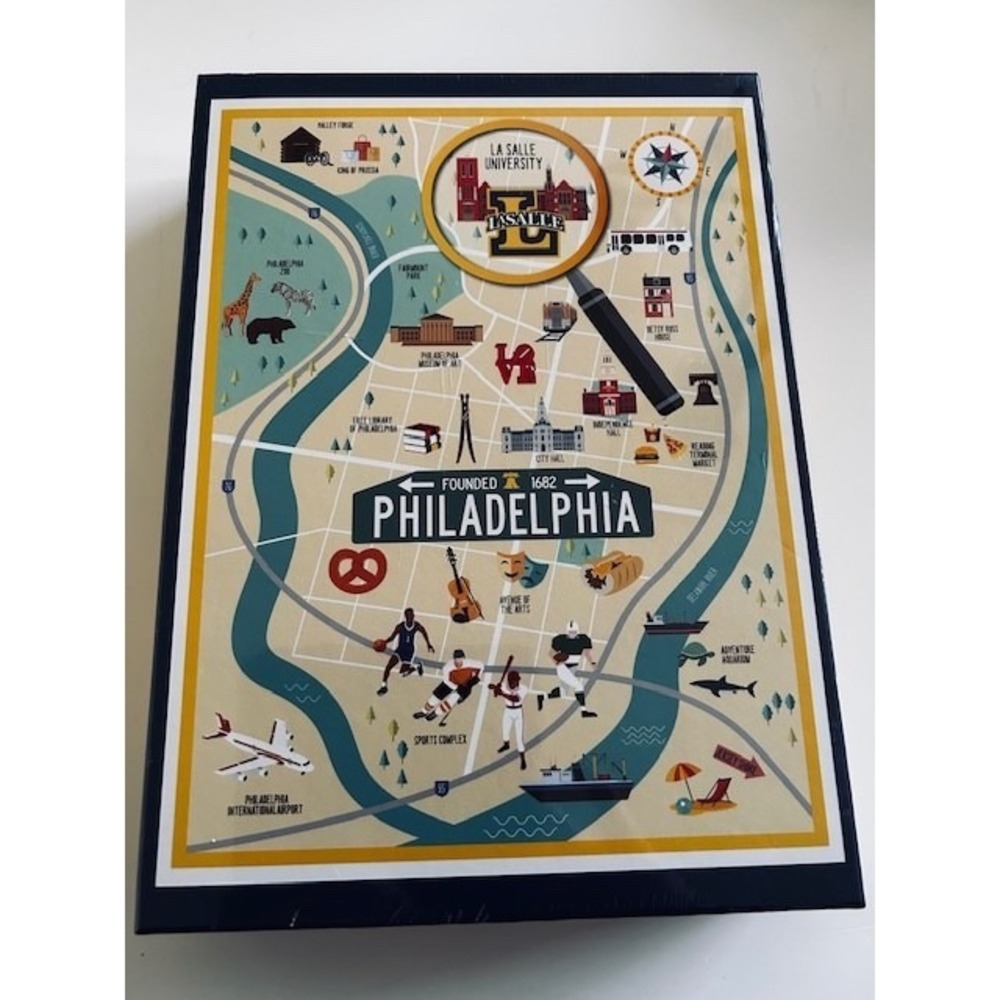 La Salle University Philadelphia 500 Piece Jigsaw Puzzle New Sealed
